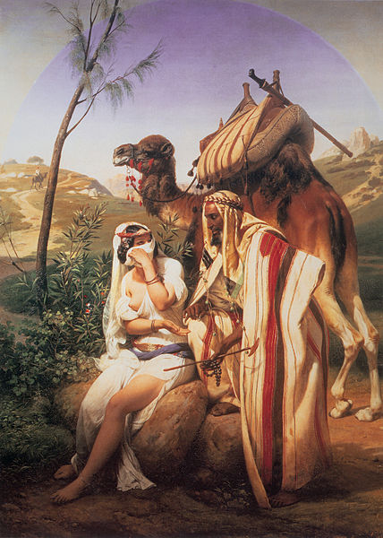 Judah and Tamar (1840 painting by Horace Vernet)